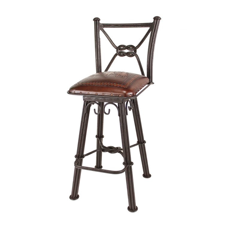 Williston Western Bar Stool Wayfair
